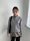 Lekin Button Round Cardigan