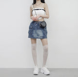 Ferran Pintuck Sleeveless (belt Set)