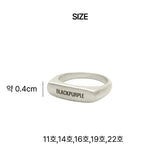 [silver925] Phase Edge Ring