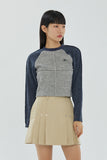 DESTROYED KNIT CROP SLEEVE