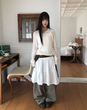 Narin Tiered Midi Skirt