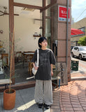 [unisex] Bledden Stripe Banding Wide Pants