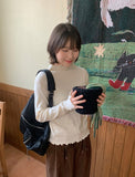 Dedeco Wave Punching half polar Long Sleeve Tee