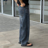 Mute Semi Wide Denim Pants