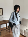 [Wool15] Hound Cable Duffle Button Hood Long Sleeve Knit