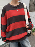 [unisex] Sunoi Stripe Over Knit