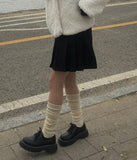 [Belt SET] Tizen Wool Pleated Skirt
