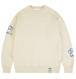 Multi Line Bear Smile Sweatshirt