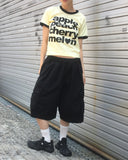 Beyou Lettering Ringer Short Sleeve T-Shirt