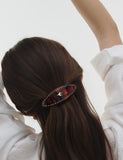Colombe d'Or (Y) Stone Oval Hair Pin