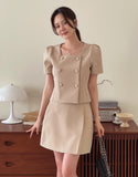 Soebe Square Double Short Jacket