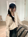 Mlet Cable Classic Sailor Knit Cardigan