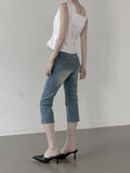 Silla Square Shirred Blouse