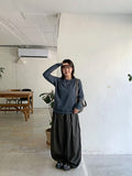 [unisex] Sunei Banding Balloon Wide Cotton Pants