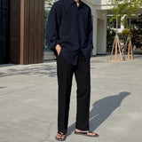 Weaven Linen Semi-Wide Slacks