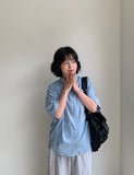 Yudel Basic Linen Short Sleeve Shirt