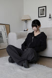 Diagonal Flow Zip-up