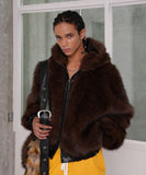 young and rich fur hoodie jacket
