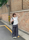 Peng Summer Seersucker Stripe Short Sleeve Shirt