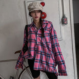 (UNISEX) Candy Check Box Shirt