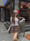 Lucy Unbalanced Off Crop Long Sleeve