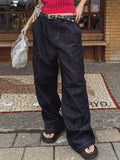 Bias Raw Edge Carpenter Cargo Pants