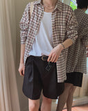 Nowell Seersucker Check Shirt