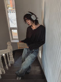 Soleil U-neck cable knit