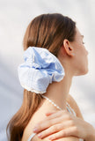 Sky Blooming Lace Scrunchies