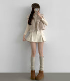 Hot Girl Plain Suede Simple Hunting Cap Hat