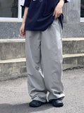 Mozni Baslock Nylon 2-Way Long Jogger Wide Pants