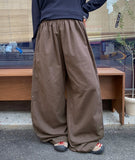 [BAONHAUS] Hokyo Star Color Matching Banding Wide Pants