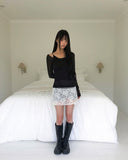 Bicho Lace Skirt Pants