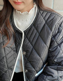 Seo Quilting Color Matching Lightweight Padding Jacket