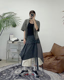 Luper crop check shirt