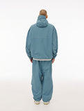Color Matching Stitch Hood Anorak