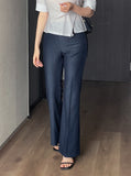 Marisa Short Sleeve Puff Unbalanced Wrap Blouse