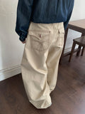 [Unisex] Kudento Stripe Cotton Wide Pants