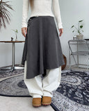 Festie Suede Wrap Skirt