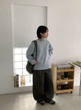 Bodel Fleece Stripe Long Sleeve Tee