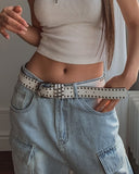 Leather Stud Belt