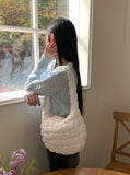 Moban Padded Cloud Quilting Shoulder Bag