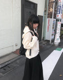 Renee Duffle Hood Knit Cardigan