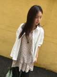Satchi Short Sleeve Puff Sleeve Blouse