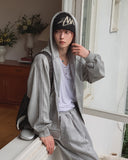 Kevin Track Hood Zip-Up