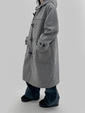 Wool 20%) Nuel Hood Duffle Coat