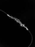 Cinder heart string necklace