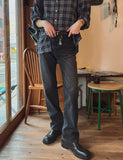 Cheek Black Washing Bootcut Denim