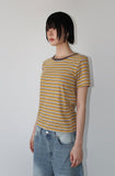POMPY STRIPE HALF T