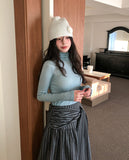 [U-BASIC/wool 30%] Mate Tencel Polar Long Sleeve